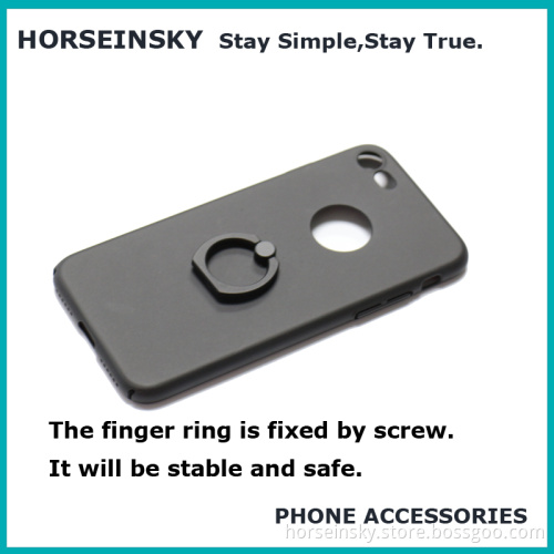 Customized Mobile Phone Case with Ring Holder for iPhone 6 PC Case